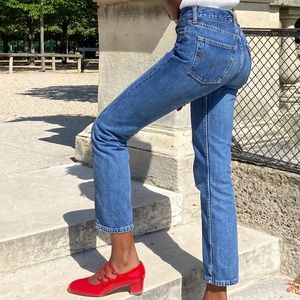 Vintage Levis 501 Jeans High Waisted 